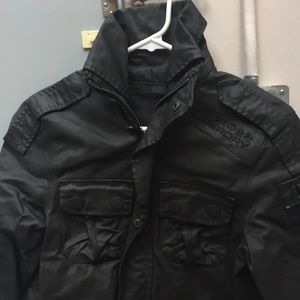 superdry blackwatch jacket